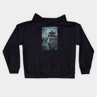 Nijo Castle at Kyoto by Tsuchiya Koitsu Kids Hoodie